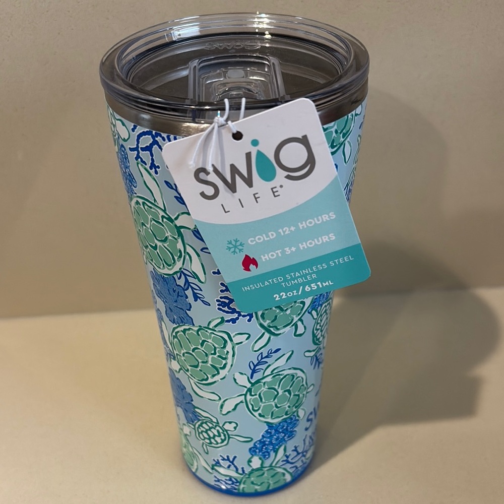 🚫SOLD🚫
NWT Swig Life Shell Yeah 22oz Tumbler - Picture 2 of 6